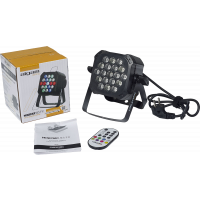 Algam Lighting MINIPAR 193 FX - Mini Par LED 18x 1W et 1x 3W RGB avec effets - Vue 3