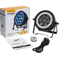 Algam Lighting PARWASH 76 RING - Par Wash LED 7 x 6W RGBW avec anneau LED RGB - Vue 5