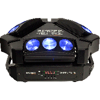 Algam Lighting SPIDER TRI 912 mini-barres motorisées Beam 9x12W  - Vue 1