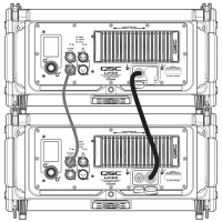 QSC Pro audio 2 Câbles powerCON et 2 etherCON pour enceintes L Class - Vue 2