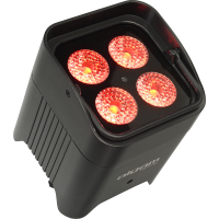 Algam Lighting EVENT PAR 412 HEX-IP - Par LED 4 x12W RGBWA+UV IP65 sur batterie - Vue 1