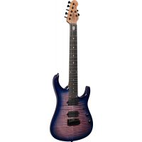 Sterling John Petrucci JP157D Flame Maple Purple Nebula - Vue 1
