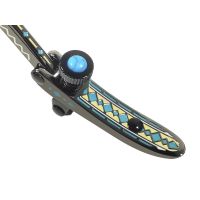 Shubb Capo Blue Diamond Édition Limitée pour guitare classique - Vue 3