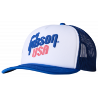 Gibson Accessories Gibson USA Foam Trucker White / Blue - Vue 1