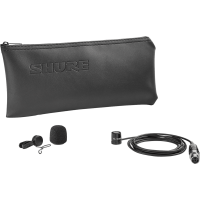 Shure Micro cravate compact noir omnidirectionnel - connecteur TQG - Vue 2