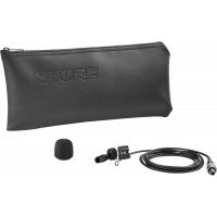 Shure Micro cravate compact noir supercardioïde - connecteur Lemo - Vue 1
