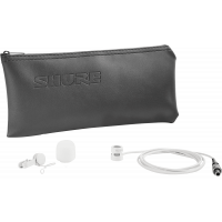 Shure Micro cravate compact blanc supercardioïde - connecteur Lemo - Vue 2