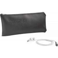 Shure Micro cravate compact blanc cardioïde - connecteur Lemo - Vue 2