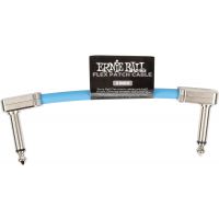 Ernie Ball Câble de patch Flex 7,5cm - Bleu - Vue 1