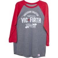 Vic Firth T-shirt Baseball raglan S - Vue 1