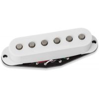 Seymour Duncan Micro Simple Hot Chicken Strat Stack, chevalet, blanc - Vue 1