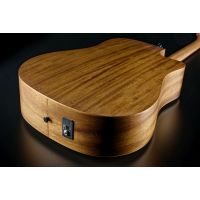 Lâg HyVibe 10 Dreadnought Gaucher Pan Coupé Smart Guitar - Vue 6