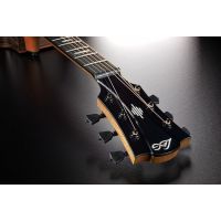 Lâg HyVibe 50 Auditorium Bevel Cutaway Smart Guitar - Vue 4
