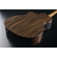 Lâg HyVibe 50 Auditorium Bevel Cutaway Smart Guitar - Vue 6