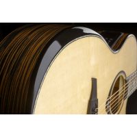 Lâg HyVibe 50 Auditorium Bevel Cutaway Smart Guitar - Vue 8