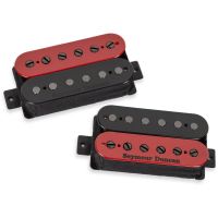 Seymour Duncan Kit Nazgûl/Sentient 6 cordes Red/Black Zebra - Vue 1