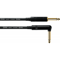 Cordial Câble guitare jack droit/coudé 9 m - Vue 1