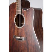 Takamine GD21CE Dreadnought Cutaway Satin Molasses - Vue 3