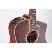Takamine GD21CE Dreadnought Cutaway Satin Molasses - Vue 6