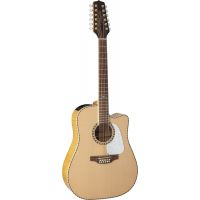 Takamine Dreadnought GD74CE 12 cordes Natural - Vue 1