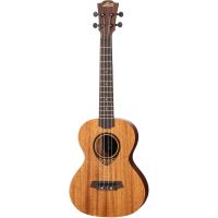Lâg Ukulele Tiki Uku 110 Tenor Dos Bombé Table Massive - Vue 3