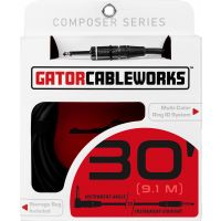 Gator Cableworks Câble instrument série Composer 9 m droit / coudé - Vue 1