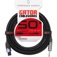 Gator Cableworks Câble haut-parleur série Composer 15 m jack / speakON - Vue 1