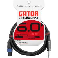 Gator Cableworks Câble haut-parleur série Composer 1,8 m jack / speakON - Vue 1
