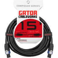 Gator Cableworks Câble haut-parleur série Composer 4,5 m speakON - Vue 1