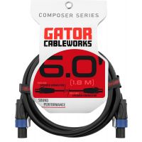 Gator Cableworks Câble haut-parleur série Composer 1,8 m speakON - Vue 1