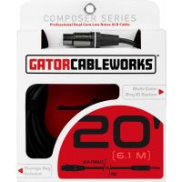 Gator Cableworks Câble XLR femelle / jack série Composer 6 m - Vue 1