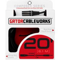 Gator Cableworks Câble XLR mâle / jack série Composer 6 m - Vue 1