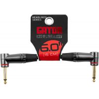 Gator Cableworks Câble patch série Headliner 6 pouces droit / coudé - Vue 1