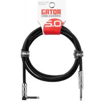 Gator Cableworks Câble instrument série Backline 1,5 m droit / coudé - Vue 1