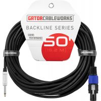 Gator Cableworks Câble haut-parleur série Backline 15m jack / speakON - Vue 1