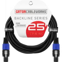 Gator Cableworks Câble haut-parleur série Backline 7,5 m speakON - Vue 1