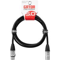 Gator Cableworks Câble microphone série Backline 1,5 m XLR - Vue 1