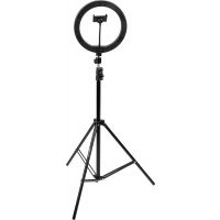 Gator Frameworks Stand podcast trépied anneau LED et support téléphone - Vue 8