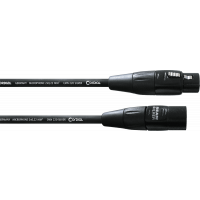Cordial Câble micro XLR 3 m - Vue 1
