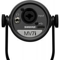 Shure MV7i Smart Microphone avec interface USB intégrée - Vue 3