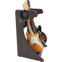 Gator Frameworks Stand rack Elite 3 guitares marron - Vue 2