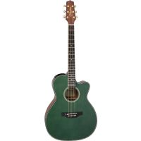 Takamine LTD 2025 OM Cutaway Glossy Antique Evergreen - Vue 1
