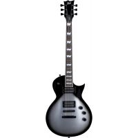 Ltd Guitare électrique EC-256 Silver Sunburst Teardrop - Vue 1