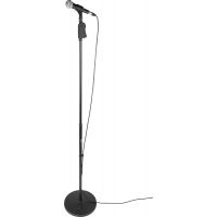 Gator Frameworks Pied de micro avec base ronde 30 cm réglable à une main - Vue 3