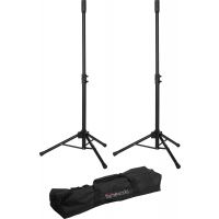 Gator Frameworks Set de 2 mini pieds d'enceinte avec housse de transport - Vue 1