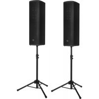 Gator Frameworks Set de 2 mini pieds d'enceinte avec housse de transport - Vue 3