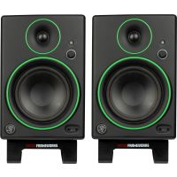 Gator Frameworks Paire de supports d'enceintes de bureau et monitoring - Vue 3