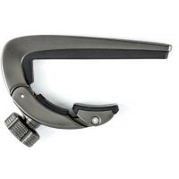 Dunlop Pivot Capo Classical - Gun Metal - Vue 1