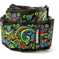 Dunlop Jimi Hendrix Blacklight Love Drops Blue Strap - Vue 3