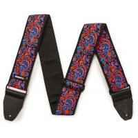 Dunlop Jimi Hendrix Blacklight Love Drops Pink Strap - Vue 2
